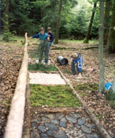 Barfußparcours